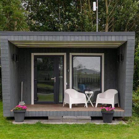 Tiny House Aan Het Water Op De Appelhof Villa Wommels Exterior photo